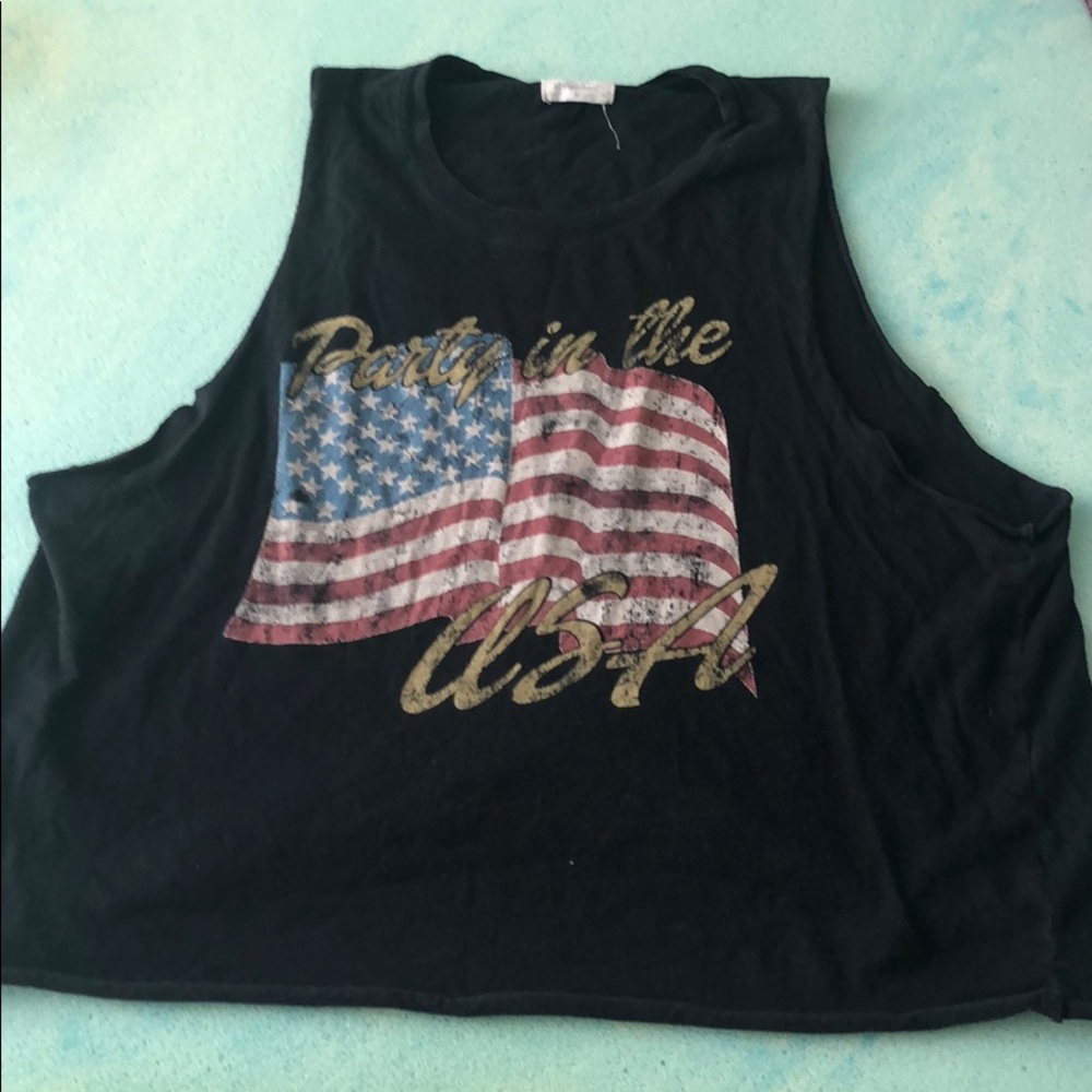 Cropped tank top